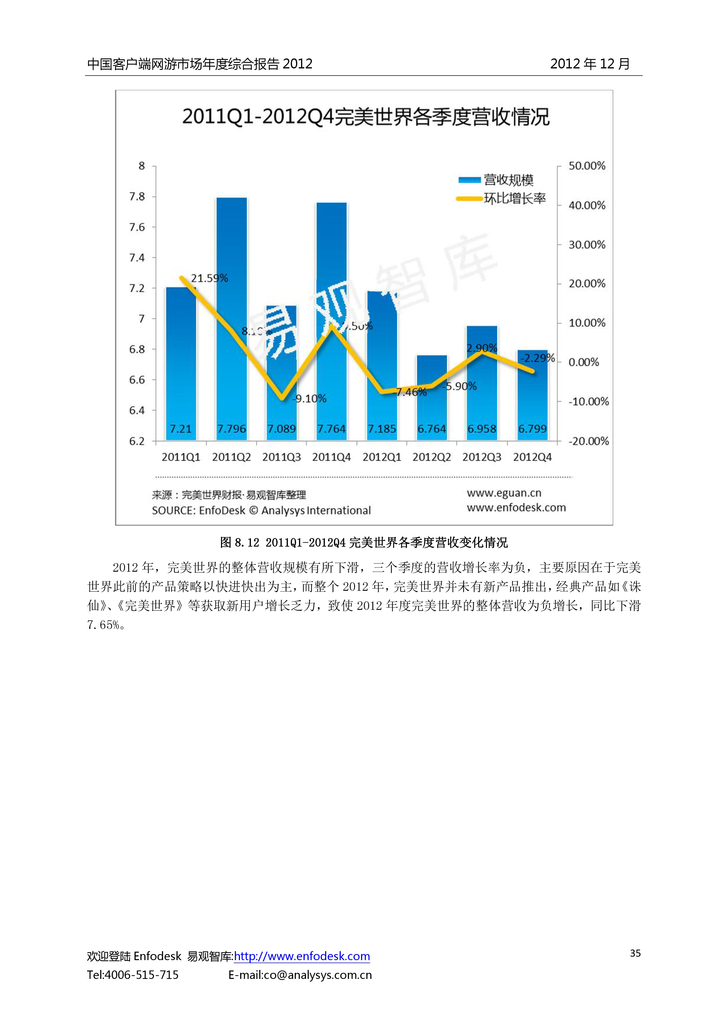 完美世界点评：Q4营收环比增长但全年承压，期待新游发力