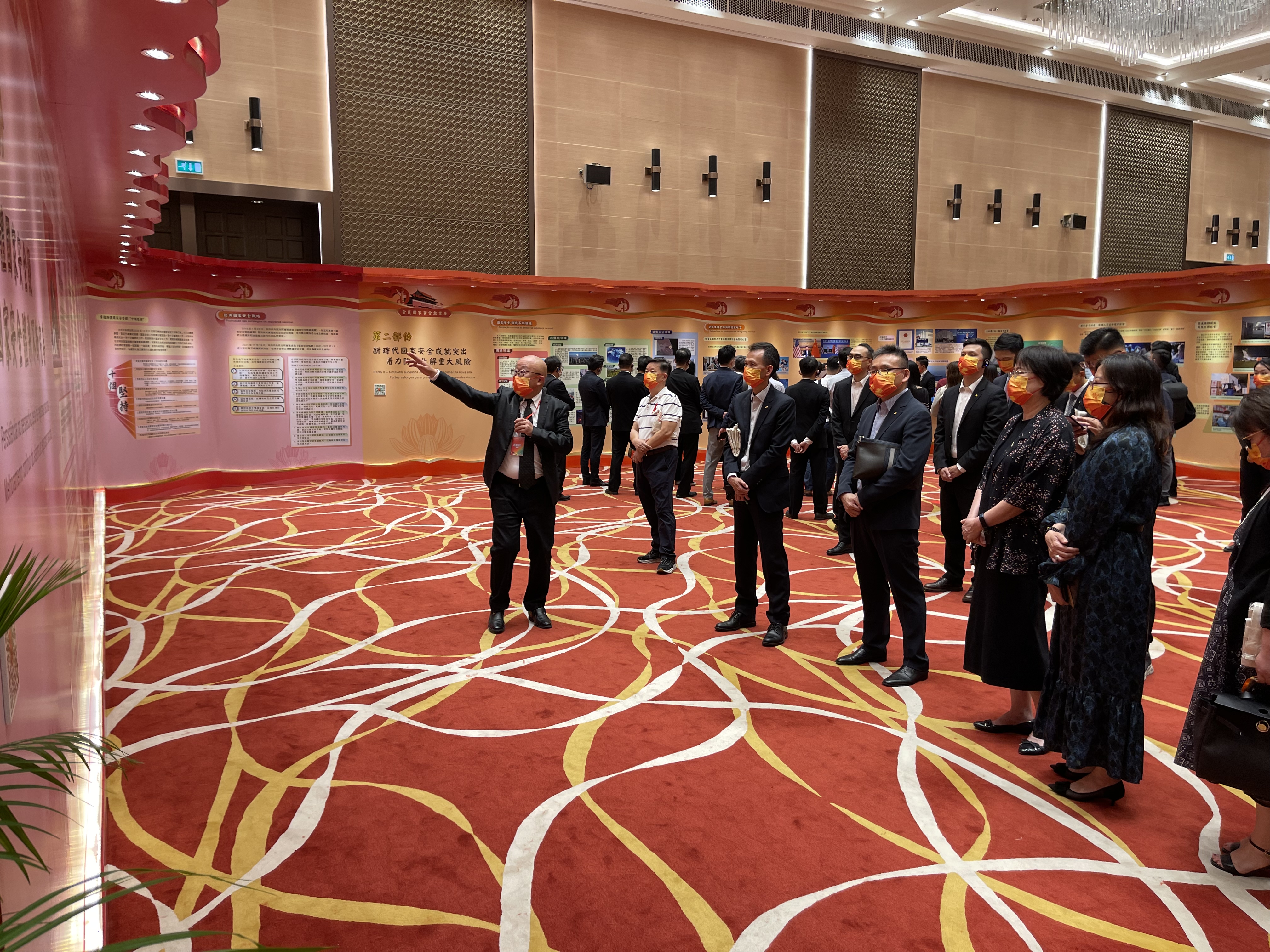澳门“全民国家安全教育展”揭幕