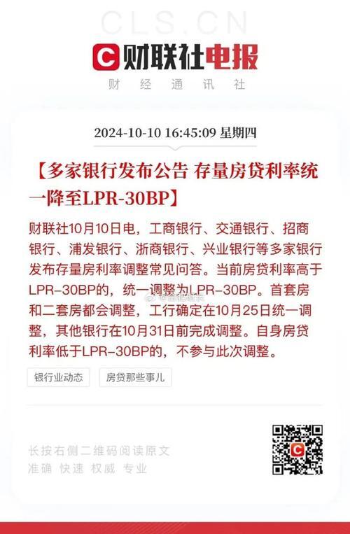 降准、降息、降房贷！公积金贷款利率明日起下调，100万贷款将减近5万成本